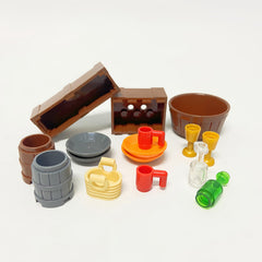 DIY Kitchenwares Building Blocks Cups Bottles Buckets Gift