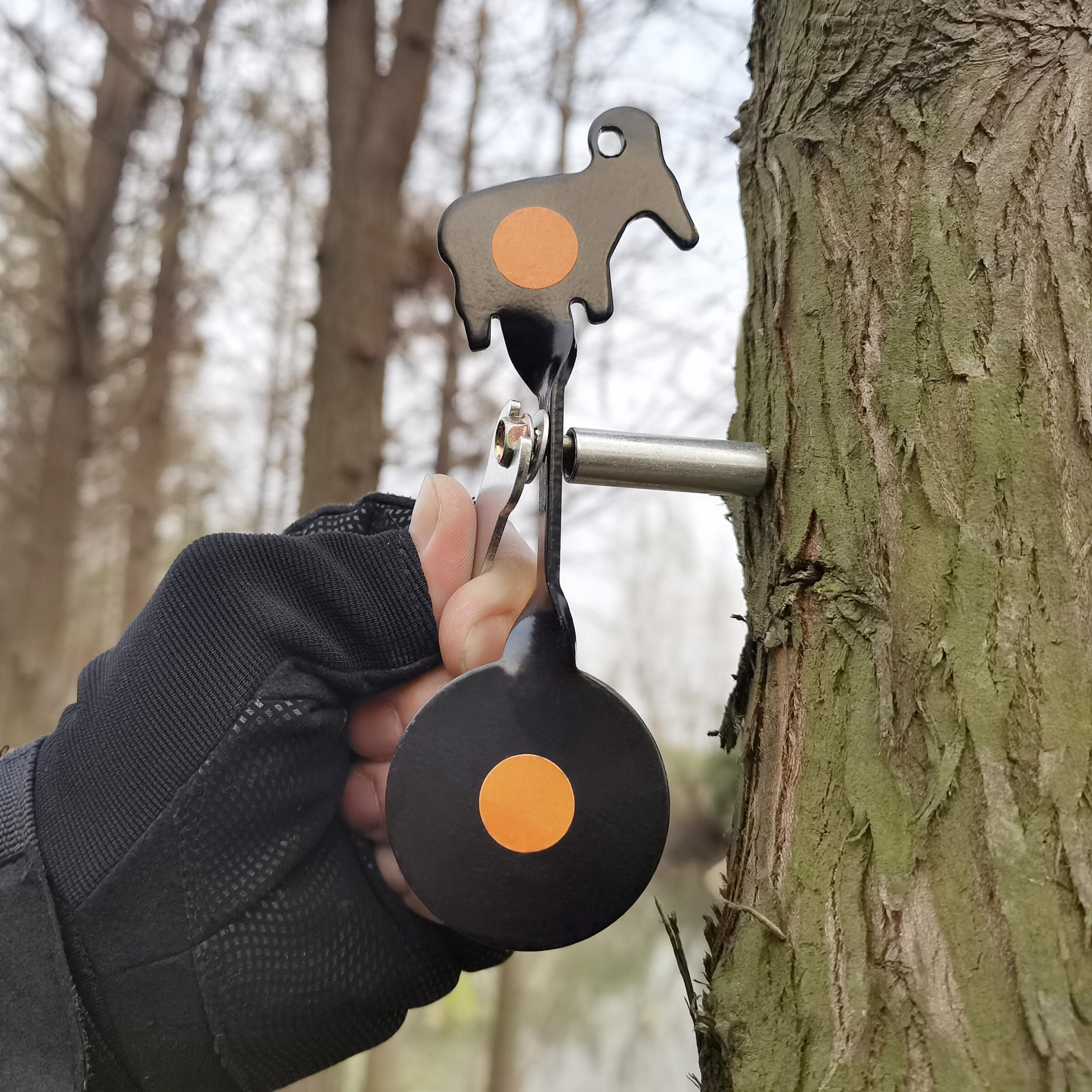 Animal Shaped Rotatable Shooting Target for Outdoor Practice