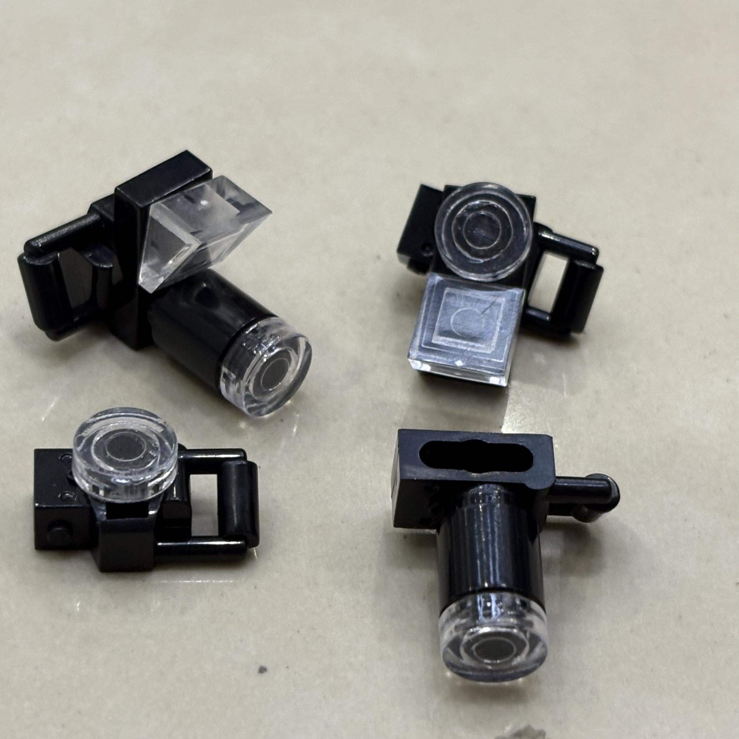Vintage Camera Blocks Set for Model Enthusiasts