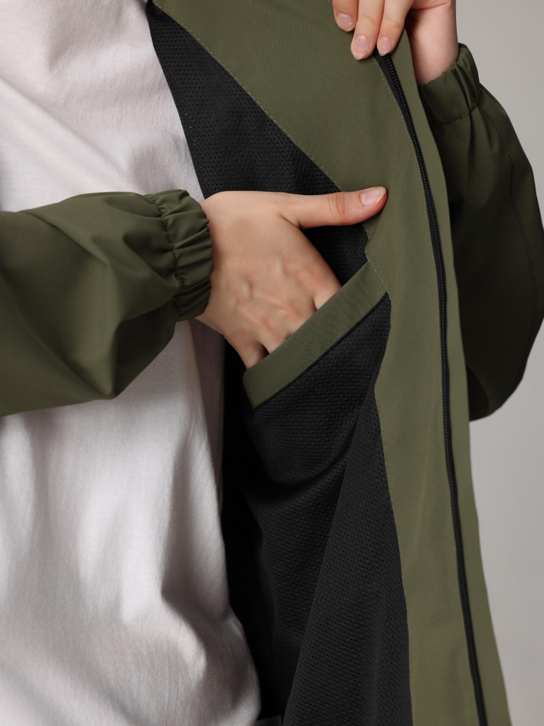 Thermal Windproof Hooded Jacket for Women