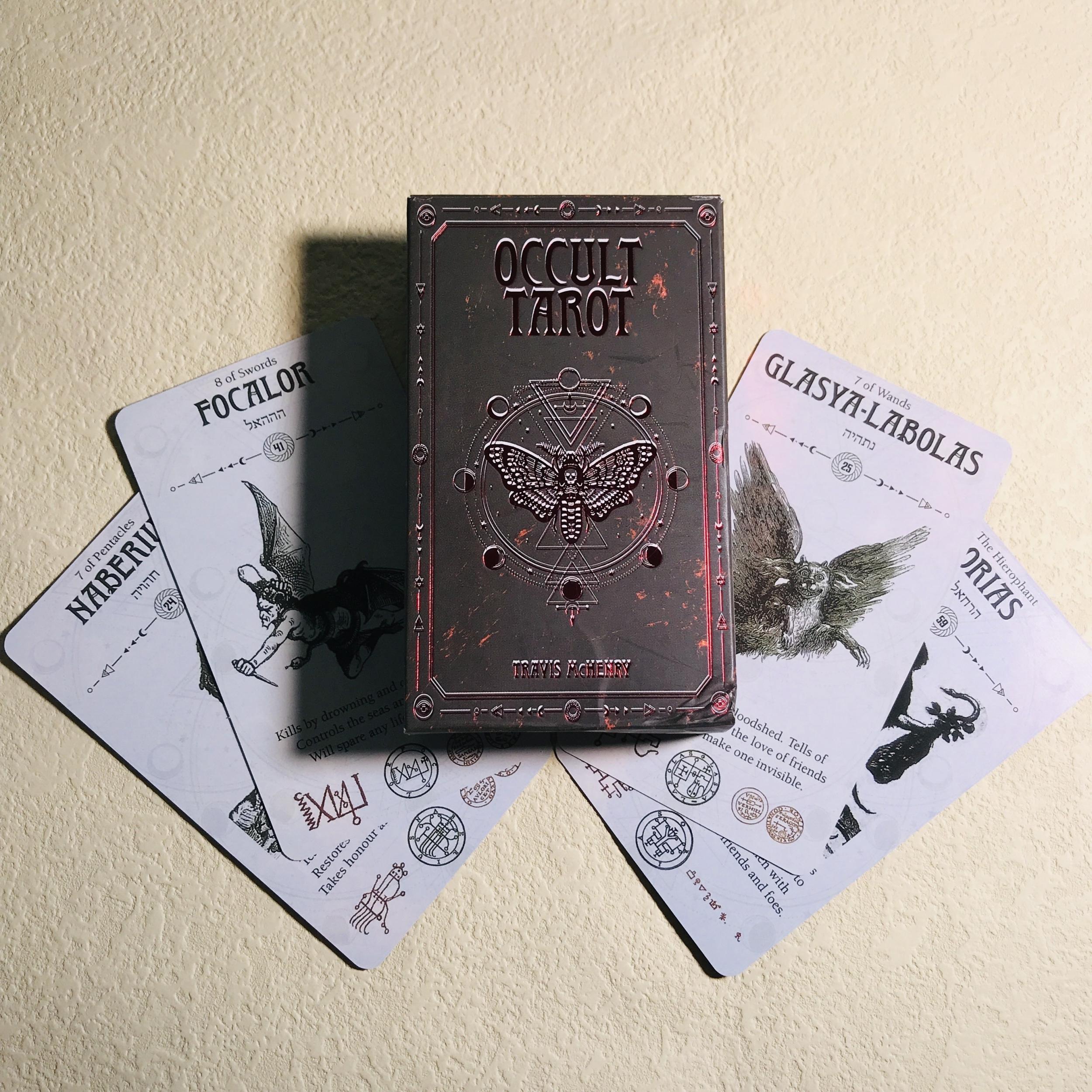 Pocket Occult Tarot Deck for Beginners