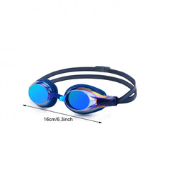 Professional Swimming Goggles Anti-fog Large Frame Soft Comfort