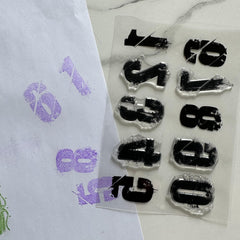 Silicone Retro Stamps Set for DIY Scrapbooking