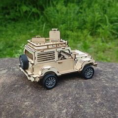 Wooden Off Road Vehicle 3D Puzzle DIY Gift