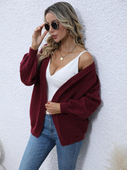 Vintage Long Sleeve Cardigan Women's Clothing