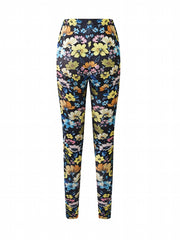 Floral Print Yoga Workout Pants High Stretch Running Sports Fitness Leggings