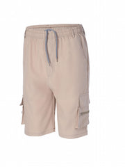 Men's Casual Loose Fit Cargo Shorts with Pockets for Summer