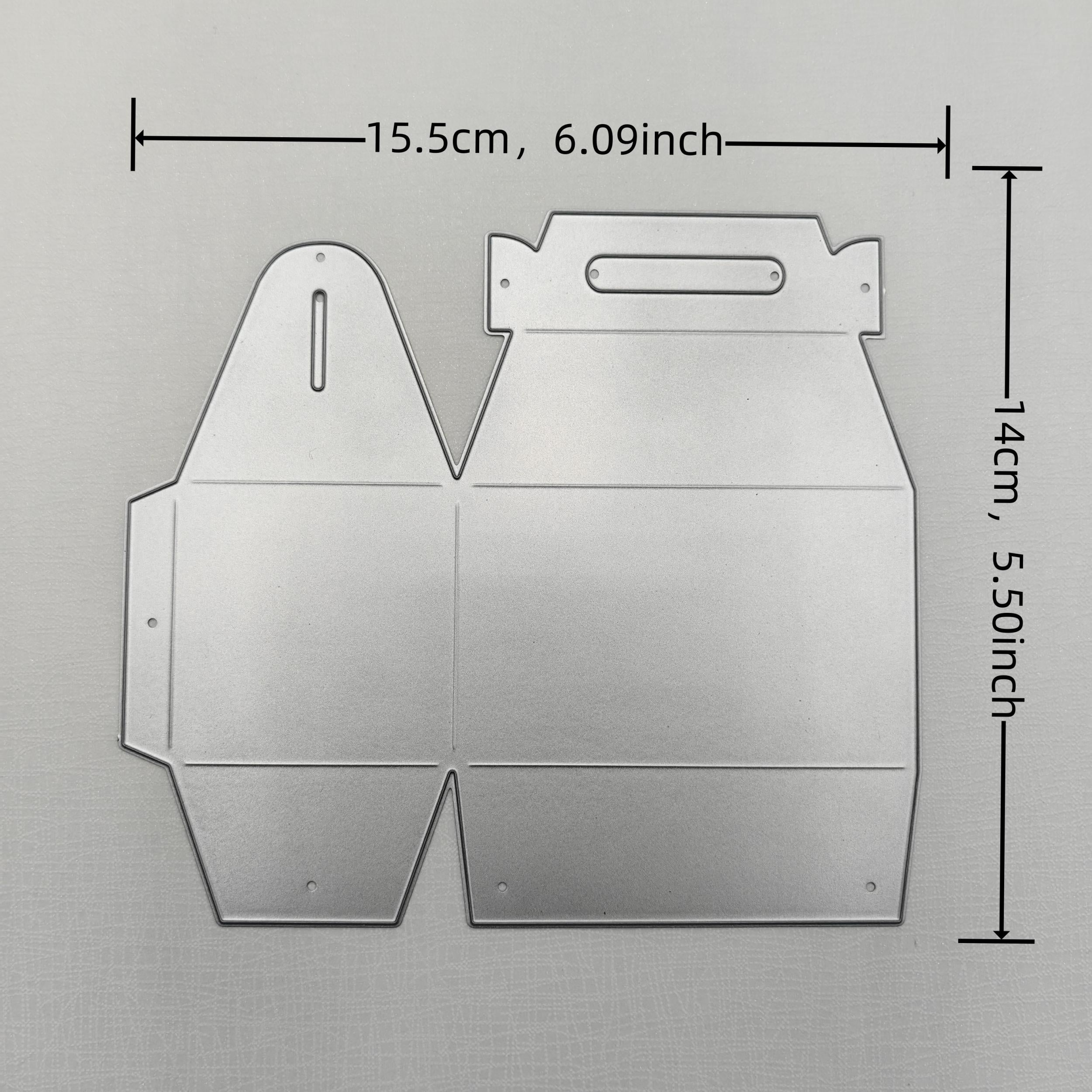 Metal Cutting Dies Stencil For Birthday Cake Box Greeting Card DIY