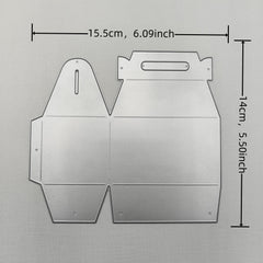 Metal Cutting Dies Stencil For Birthday Cake Box Greeting Card DIY