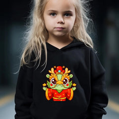 Dragon Print 2pcs Girls Outfits For Sports Spring Fall Outdoor