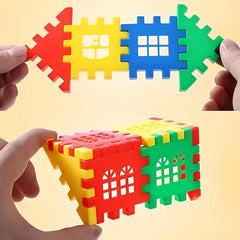 50pcs Colorful Building Blocks for Kids - Educational DIY Toys Ages 3+