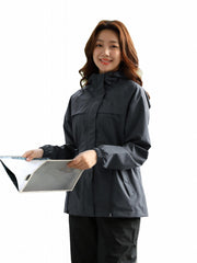 Waterproof Windproof Puffer Coat Lightweight Hooded Jacket Women's Outerwear