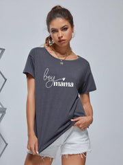 Graphic Casual Sports T-Shirt for Women