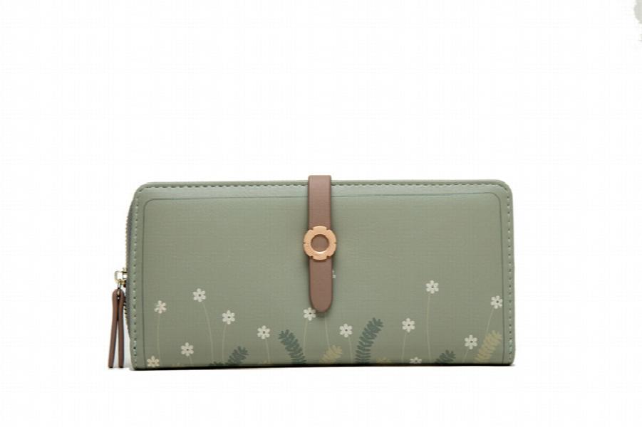Small Fresh Printing Women's Purse Bag with Buckle