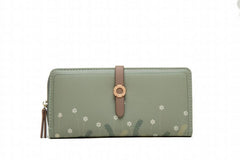 Small Fresh Printing Women's Purse Bag with Buckle