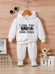 Bull FARM BABY Print Kids Outfit Set