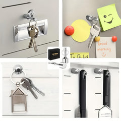 Metal Magnet Keychain Charm Pendant Keyring