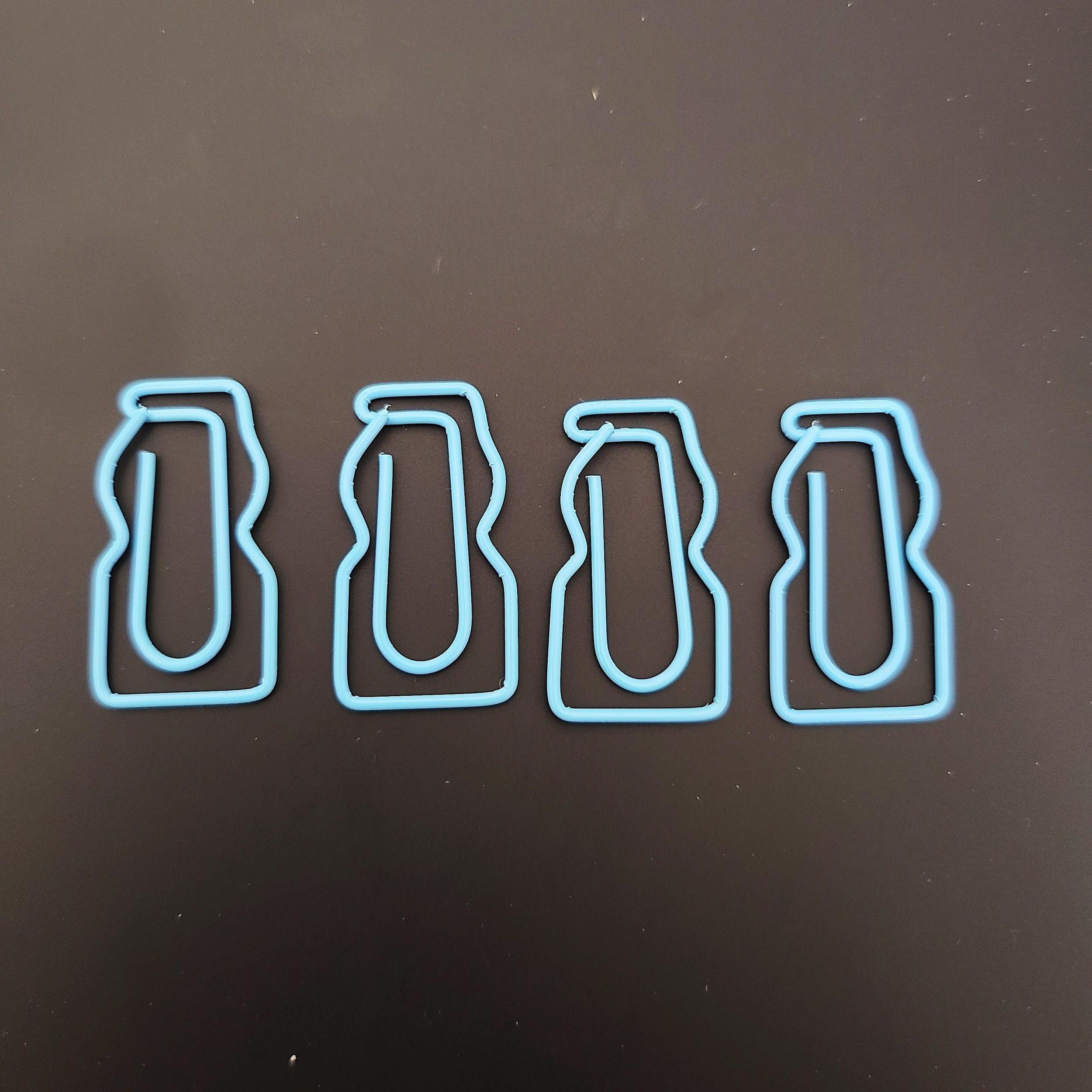 10pcs Bottle Paper Clip for Office Notes