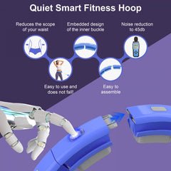 Smart Weighted Fitness Ring Hoop for Adults Weight Loss 39in