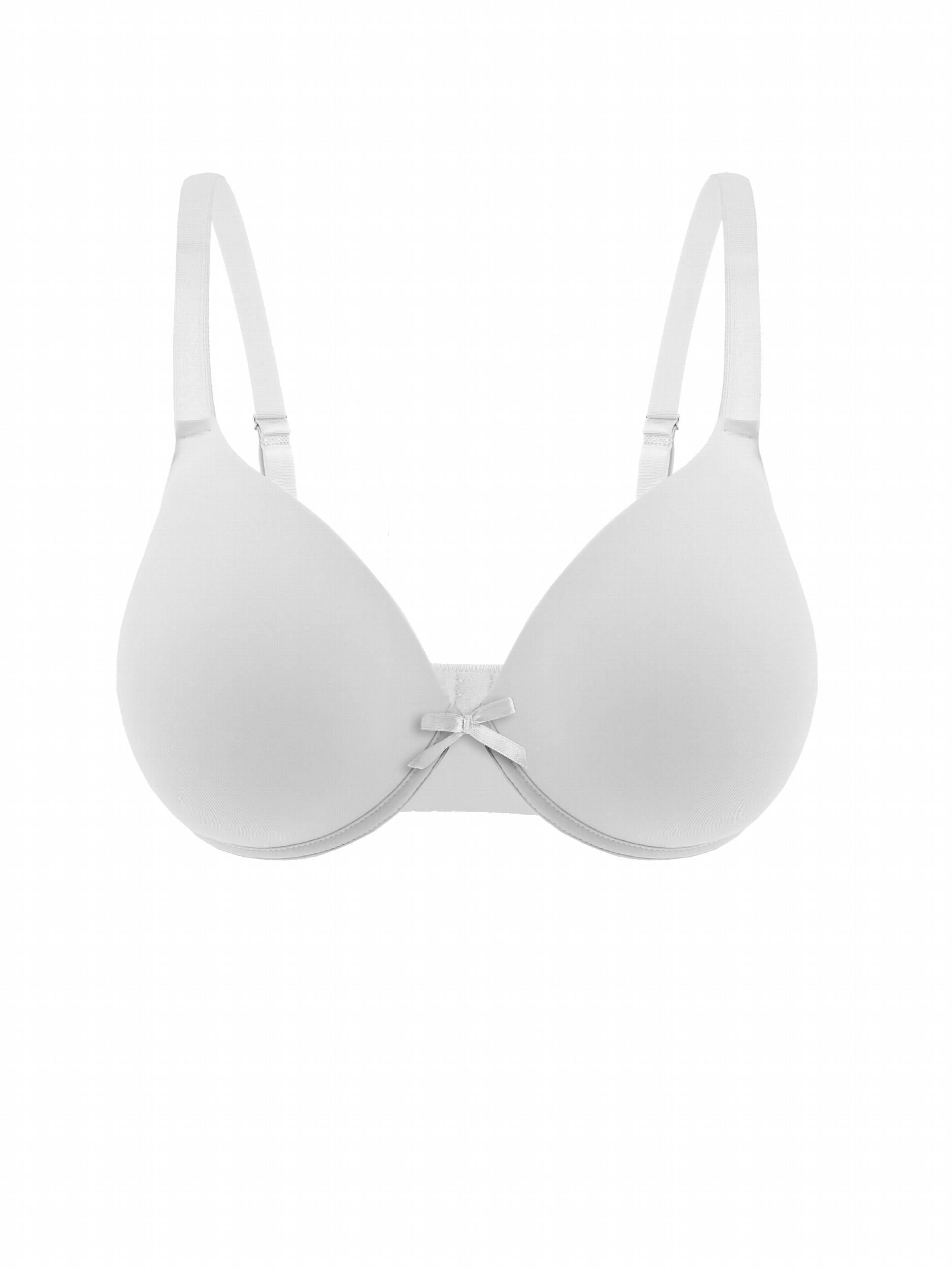 Bra Women's Plus Smooth Lace Full Cover Padded Bralette