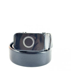 Men's PU Leather Automatic Buckle Belt for Business