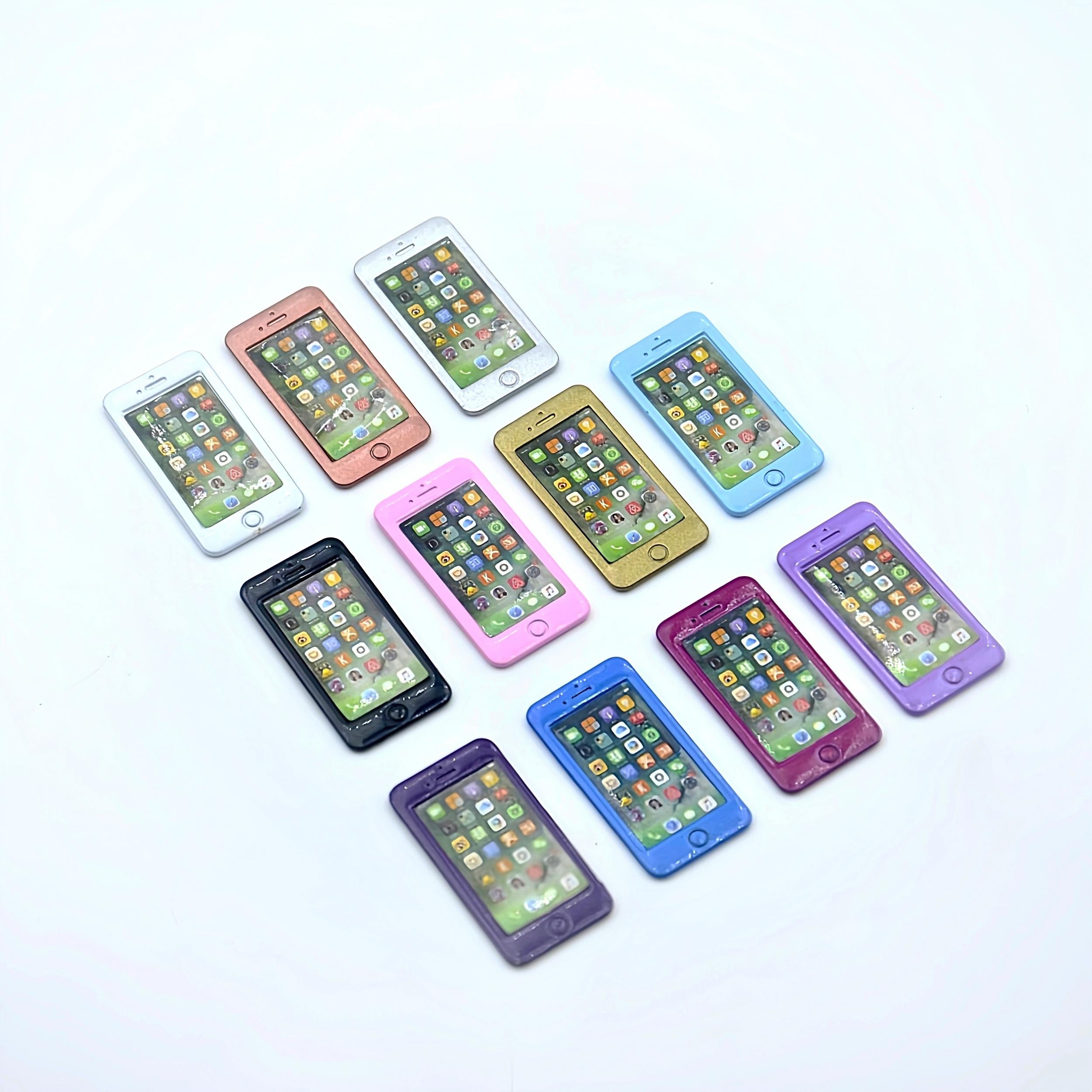 1:6 Scale Metal Mobile Phone Model for BJD Doll