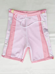 Toddler Girls Bikini Tankini Swimsuit Raglan Sleeve Top & Shorts Set