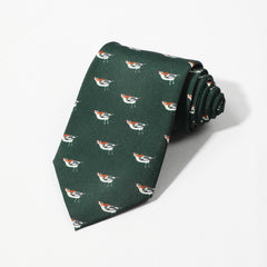 Men's Bird Pattern Tie For Party