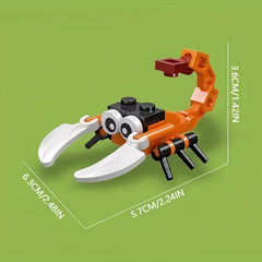 3pcs Insect Building Blocks Toy Set for Boys
