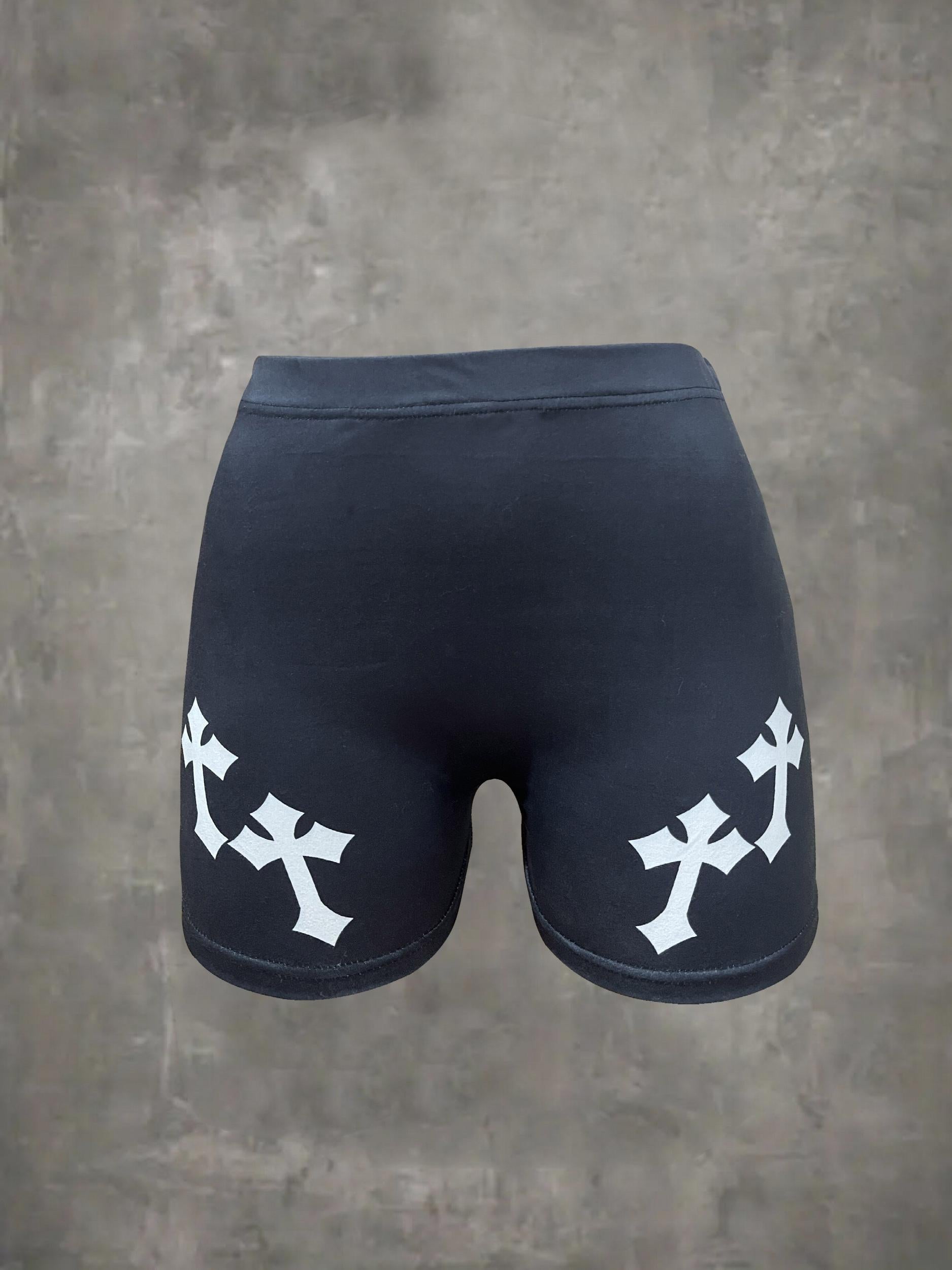 Skull Print Shorts for Women Summer & Spring Casual Wear