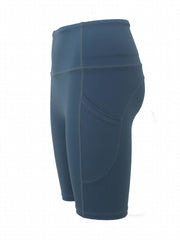 High Waist Sporty Bermuda Short Butt Lifting Cycling Short