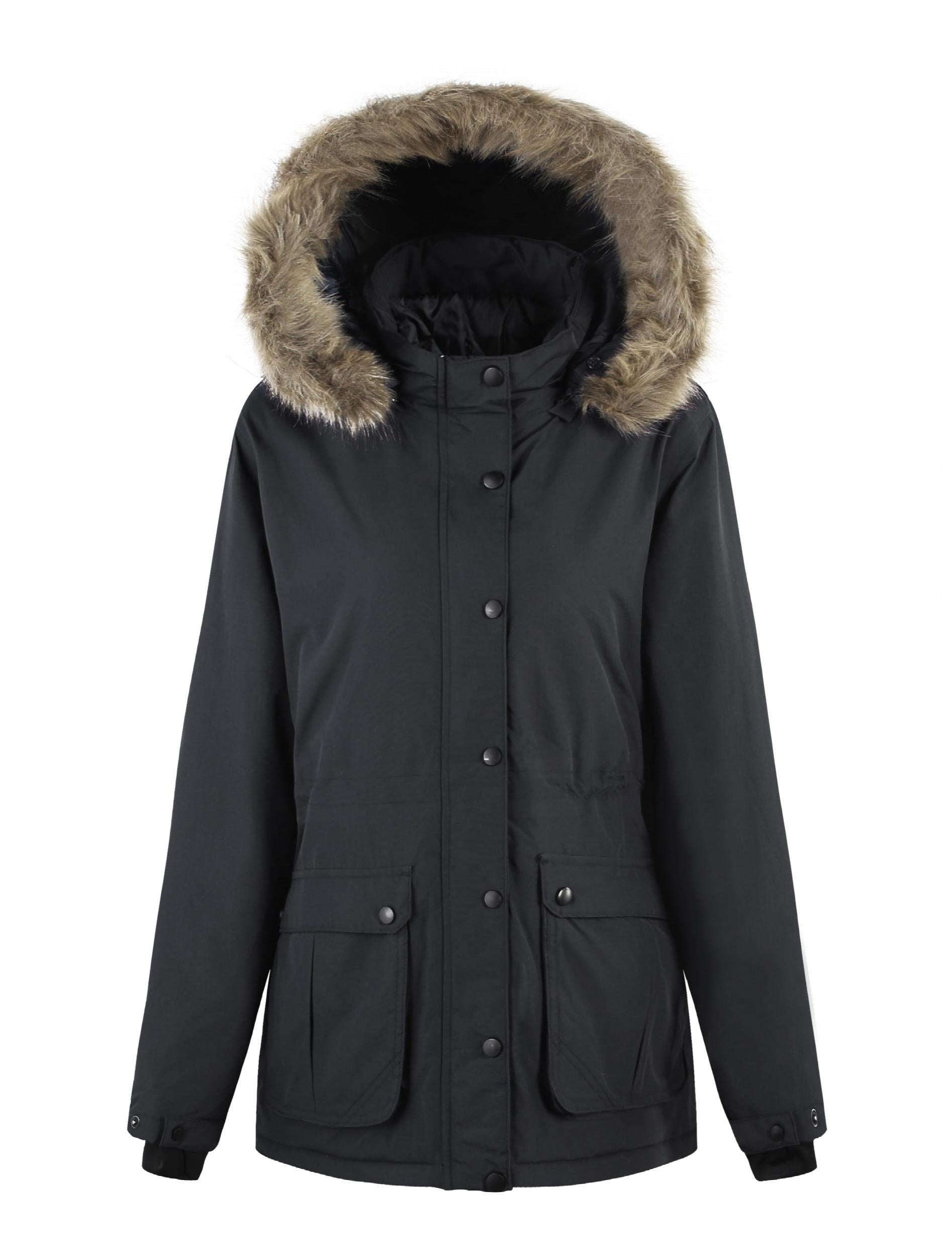 Detachable Hooded Outdoor Jacket Long Sleeves Casual Hiking Coat