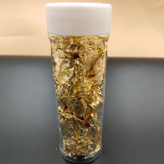 1pc 2g Golden Foil Silver Rose Cake Decoration Nail Art Crushed Mousse Poin