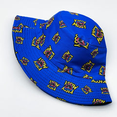 Versatile Bucket Hat With Mouth Print Sun Hat For Daily Shopping