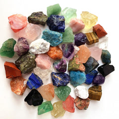 Large Mixed Rare Natural Crystal Gemstones