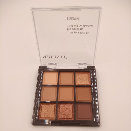 Mocha Chocolate Palette Earth Pearlescent Matte Daily Natural Makeup