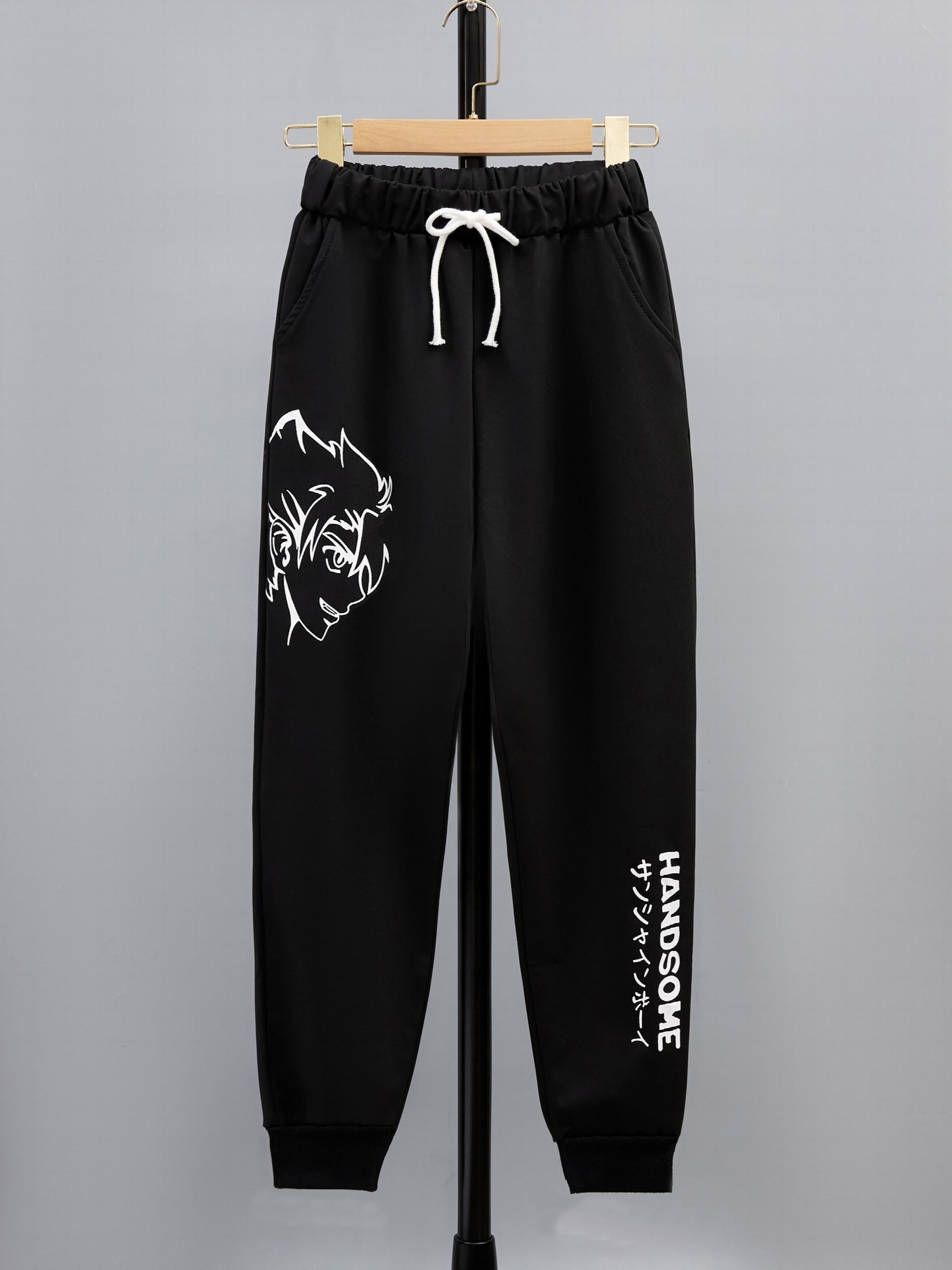 Boys Anime Jogger Sweatpants Active Sports Pants