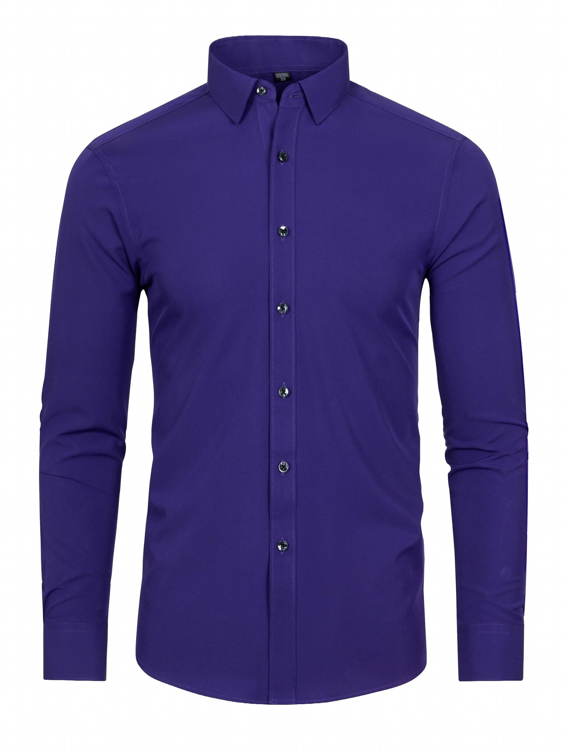 Men's Formal Button Up Shirt for Business Occasion