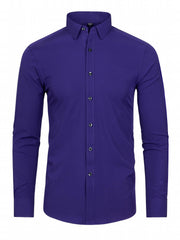 Men's Formal Button Up Shirt for Business Occasion