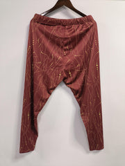 Dot Print Stretch Leggings