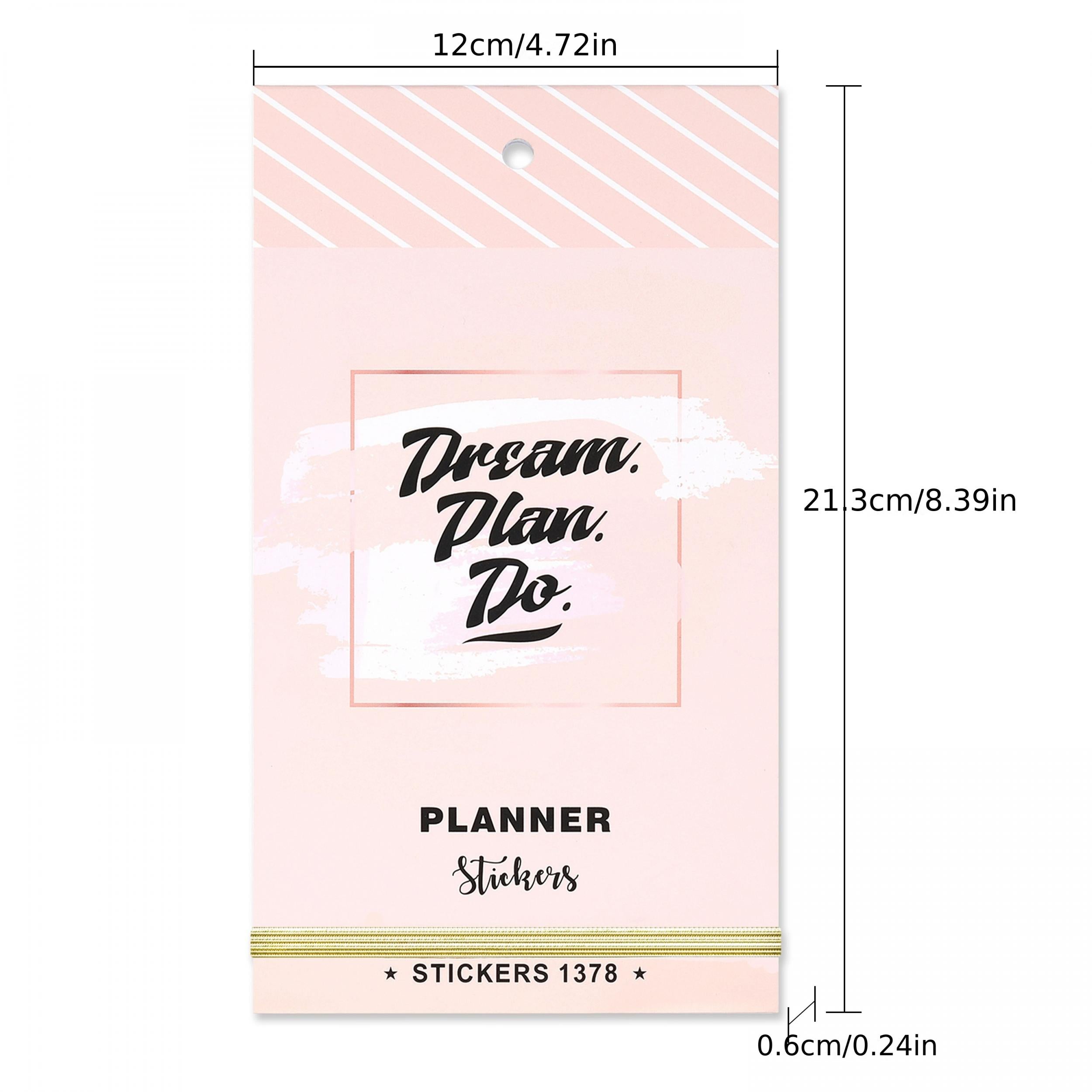 Fun Planner Sticker Pack - 28 Pages of Easy Peel Stickers
