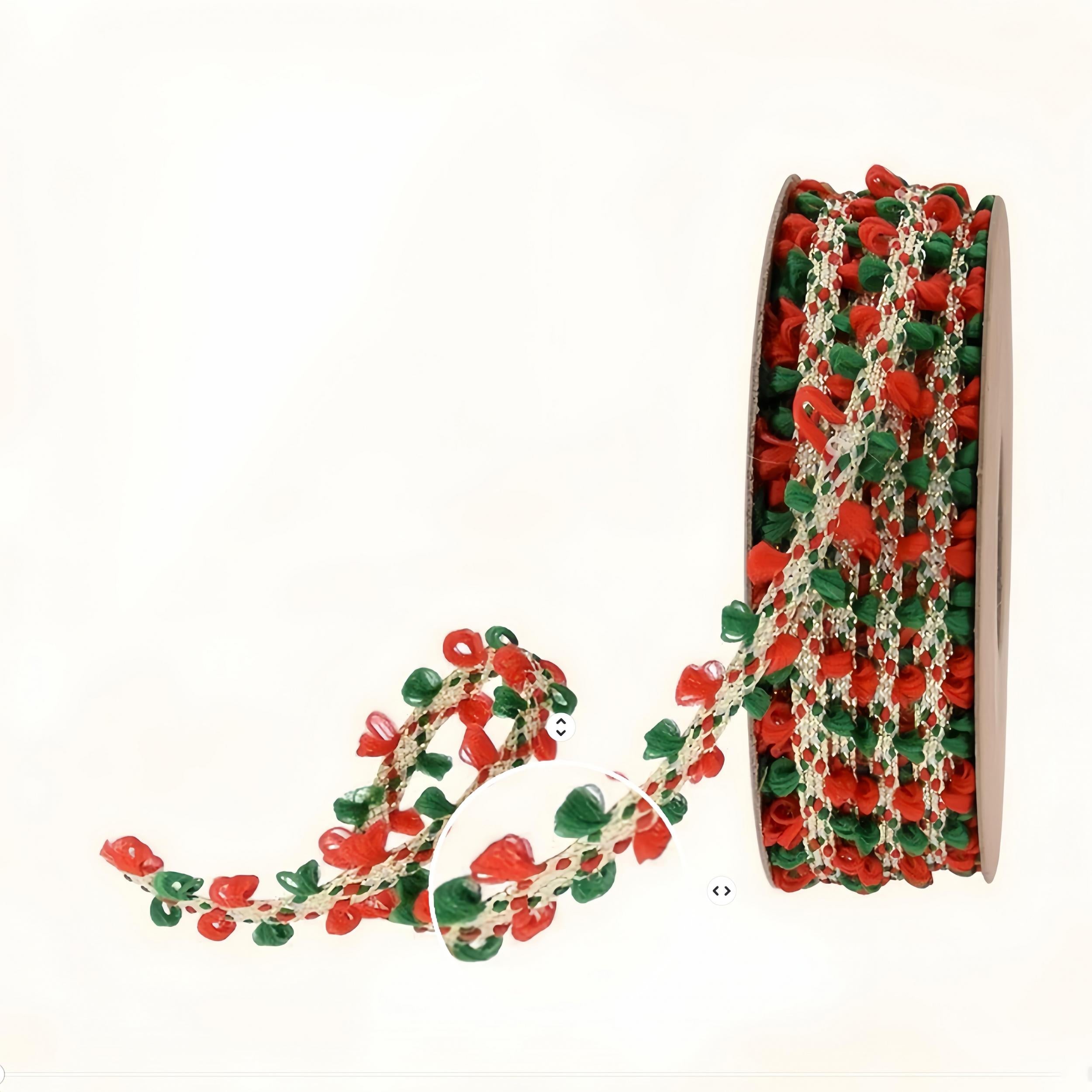 Tri Bow Knot Ribbon Rope For Christmas Gift Packing Decorations