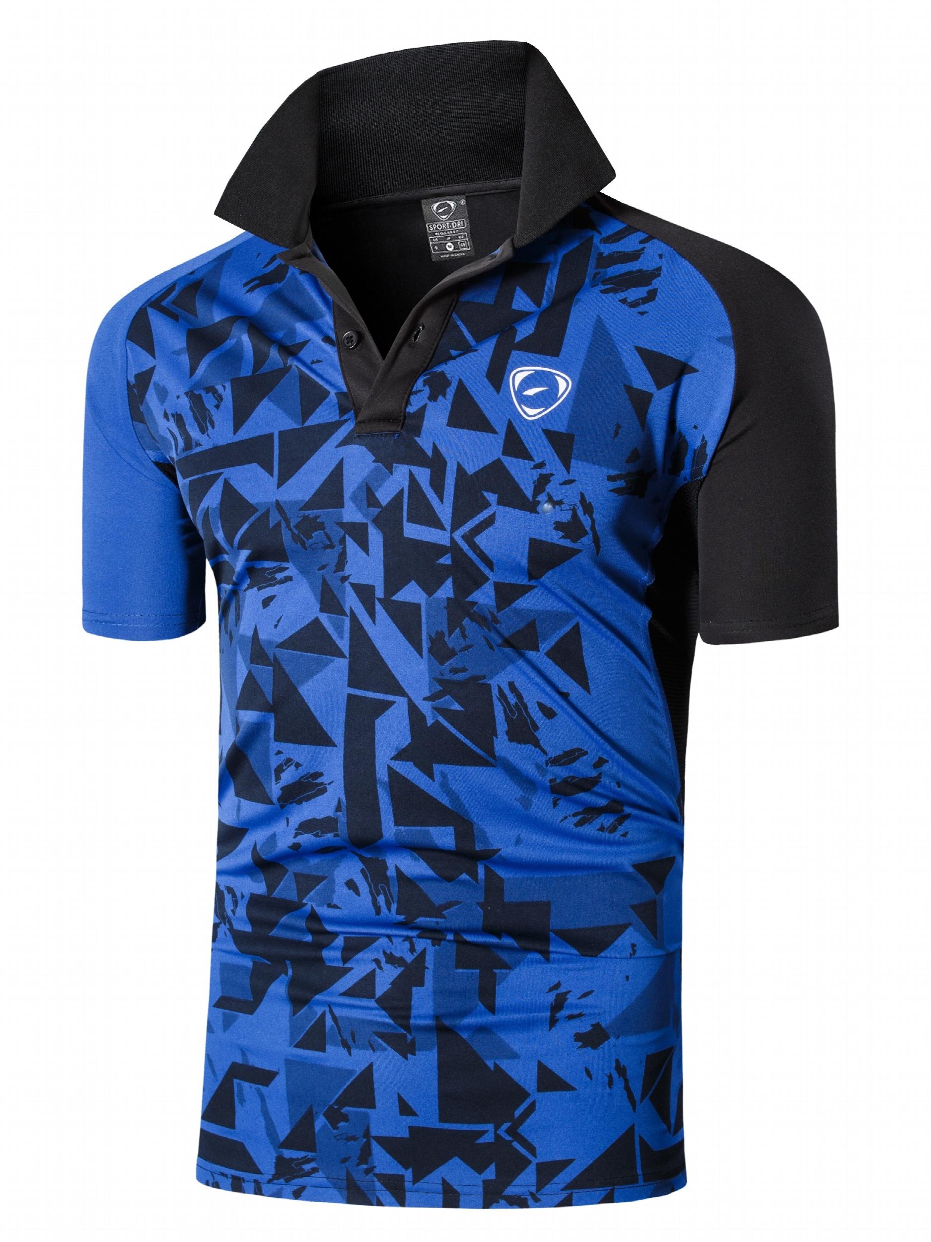 Men's Performance Shirt Moisture Wicking Golf Tennis Bowling