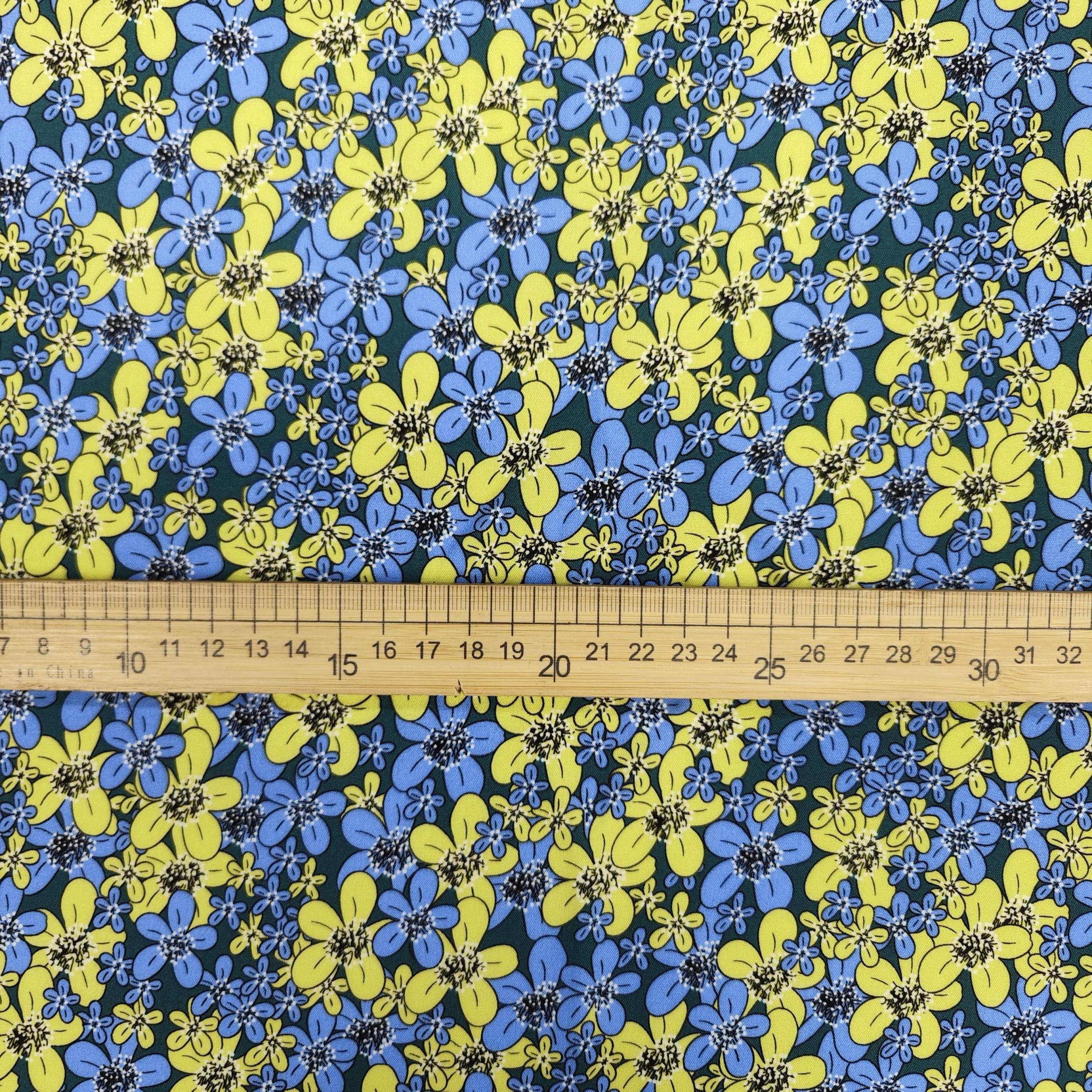 1yd DIY Cotton Fabric for Clothes Quilts Pants Dress Cut Size 1yard