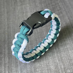 Stylish Braided Bracelet w/ Contrast Buckle - Ideal Gift for Girls