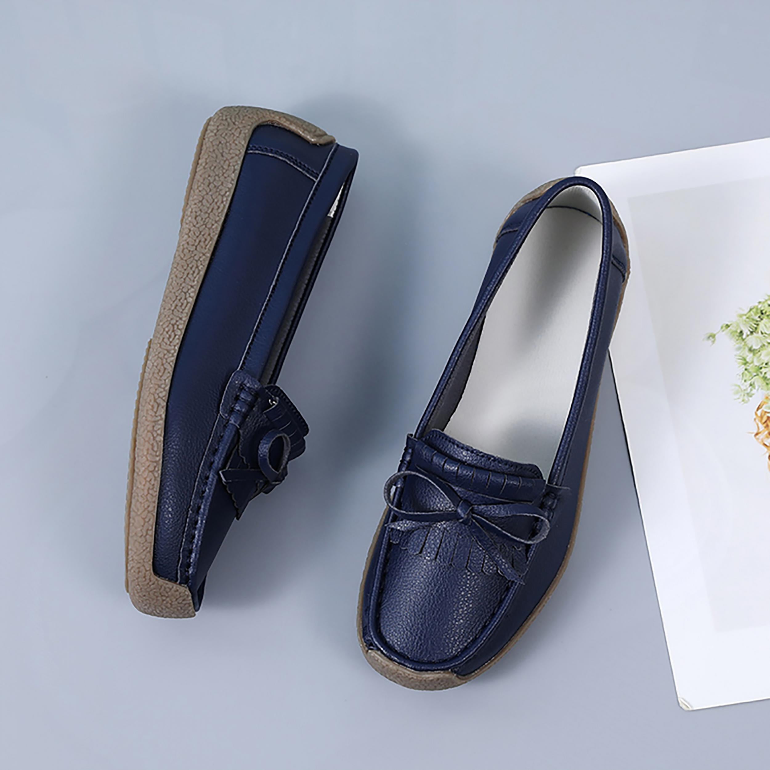 Women's Soft Sole Flat Shoes Non Slip Loafers