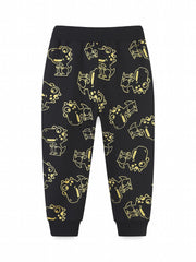 Dinosaur Print Boys Cotton Long Pants Spring Autumn Kids Clothing