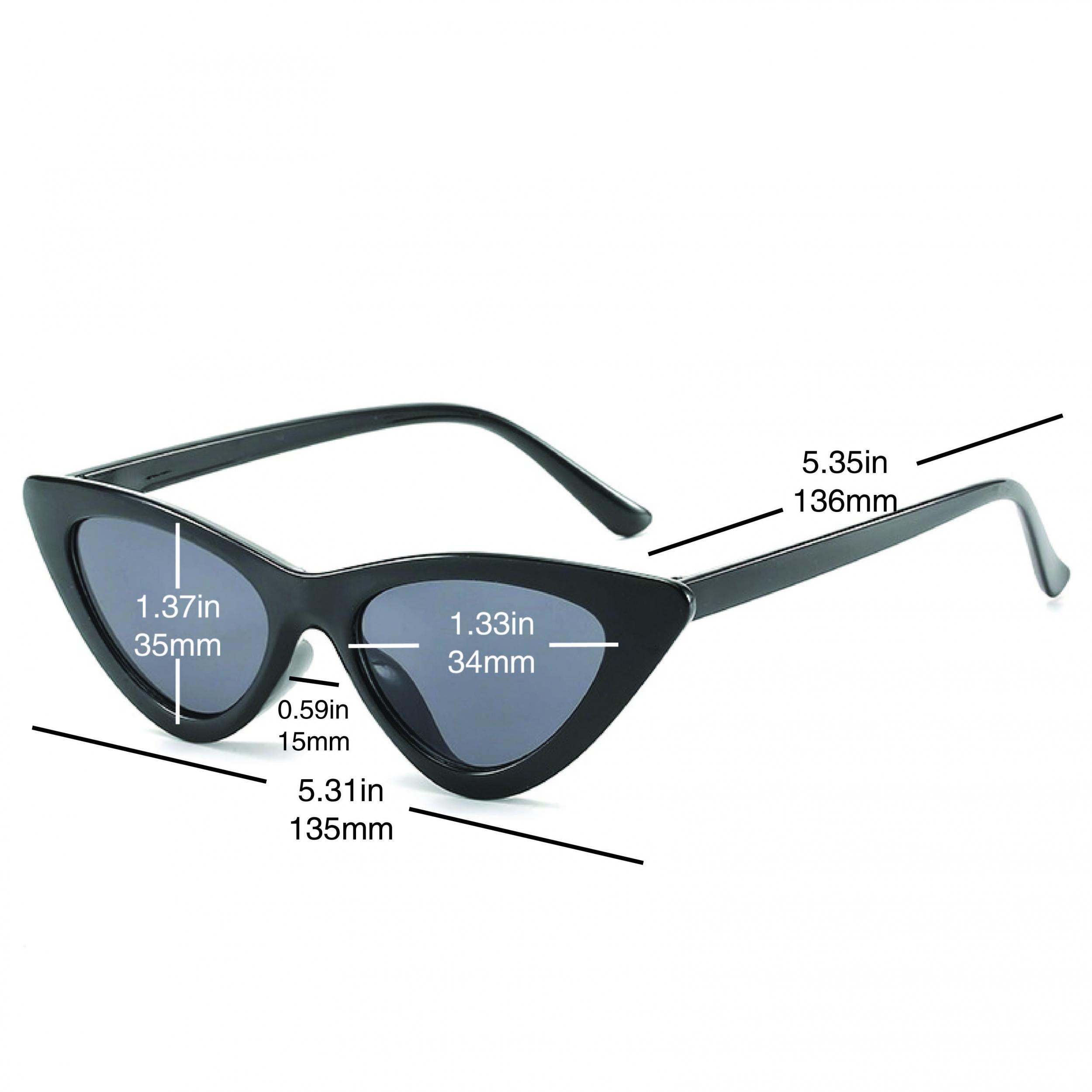Cat Eye Sunglasses UV400 for Beach Party Club