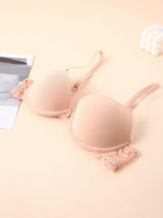 3 Sets Beaded Push Up Bra Anti sagging Everyday Lingerie