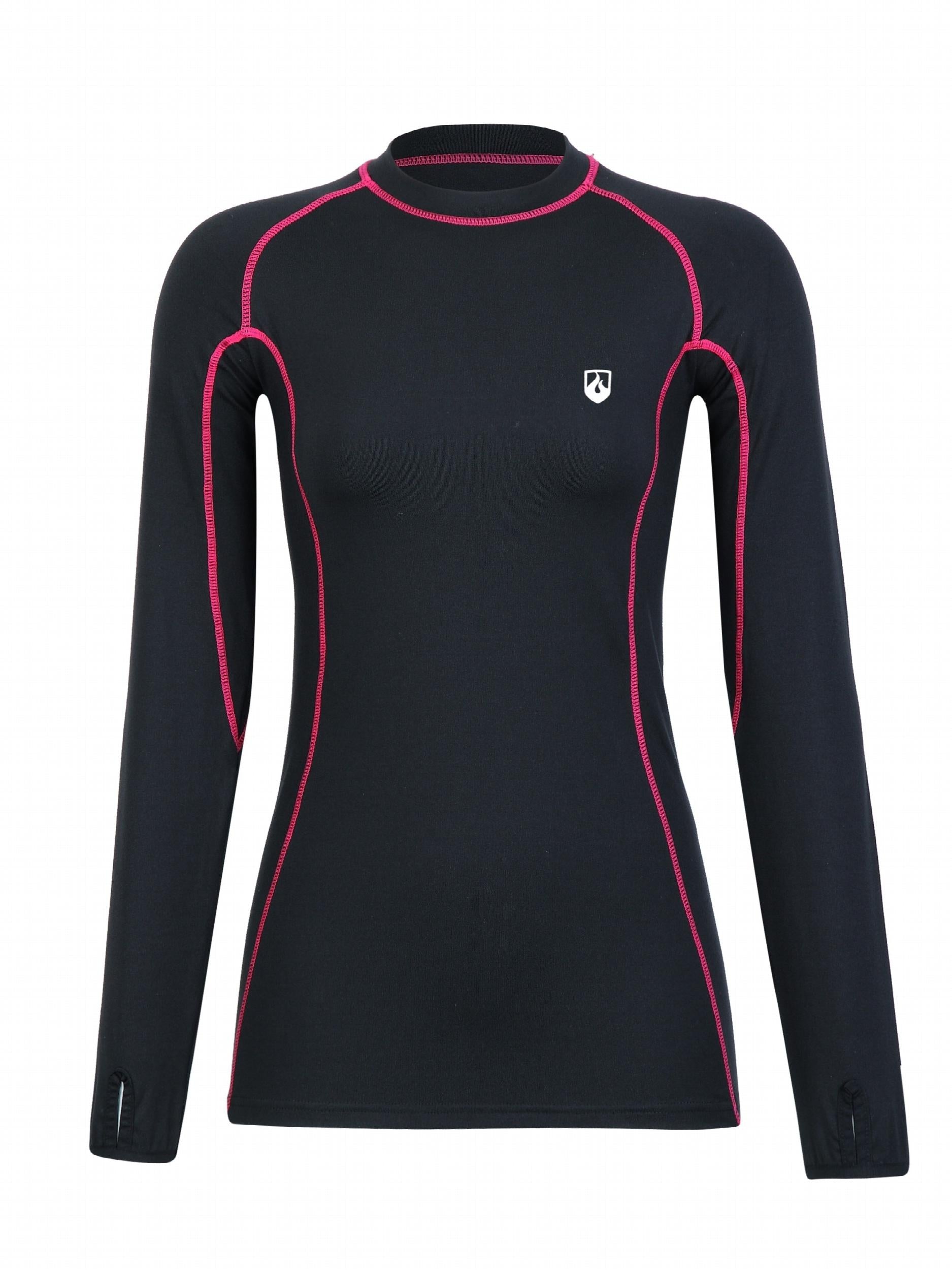 Women's Crew Neck Thermal Underwear Top